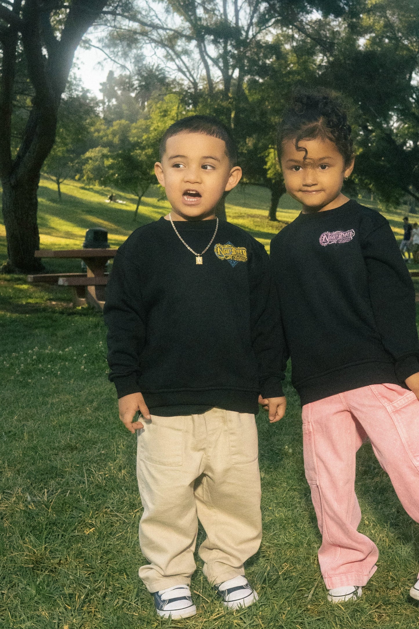 Gold Legacy Black Crewneck