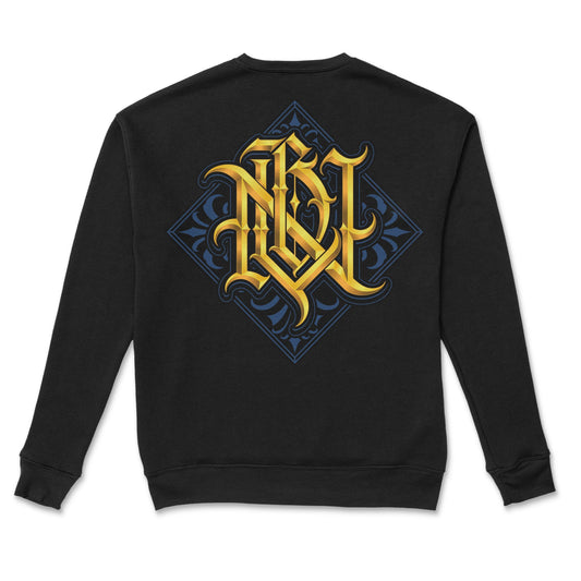 Gold Legacy Black Crewneck