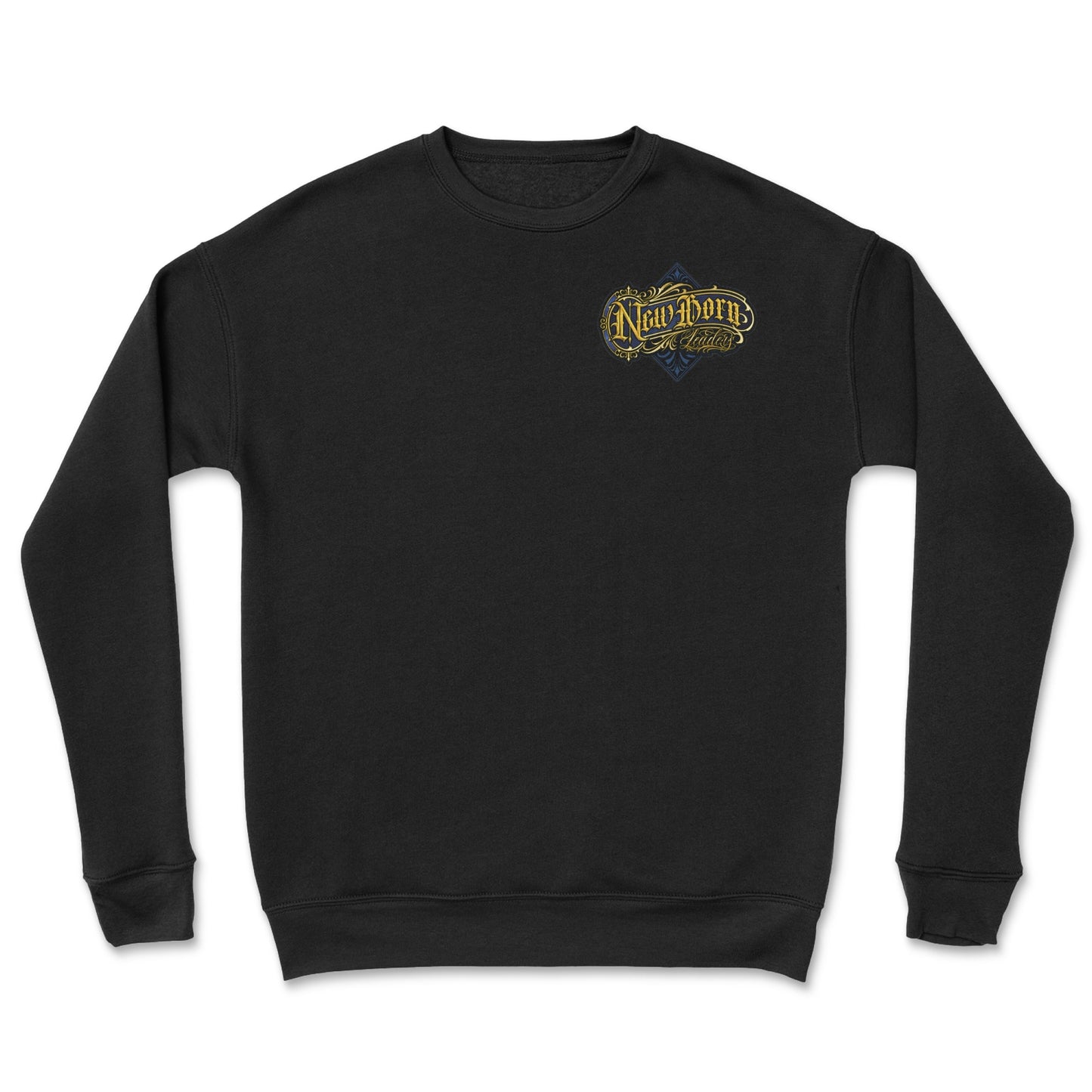 Gold Legacy Black Crewneck