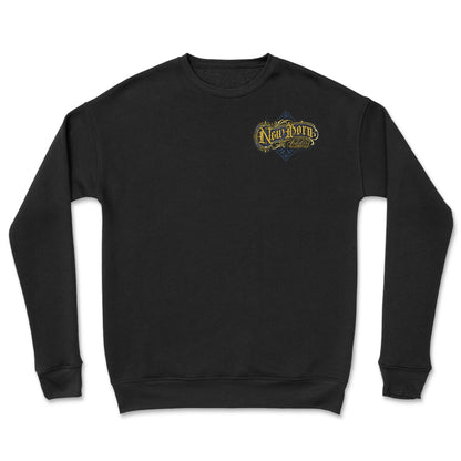 Gold Legacy Black Crewneck