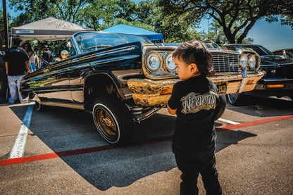 Gold Lowrider Black Tee